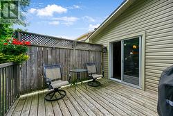 patio doors from dining area -