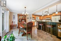 open dining/kitchen -