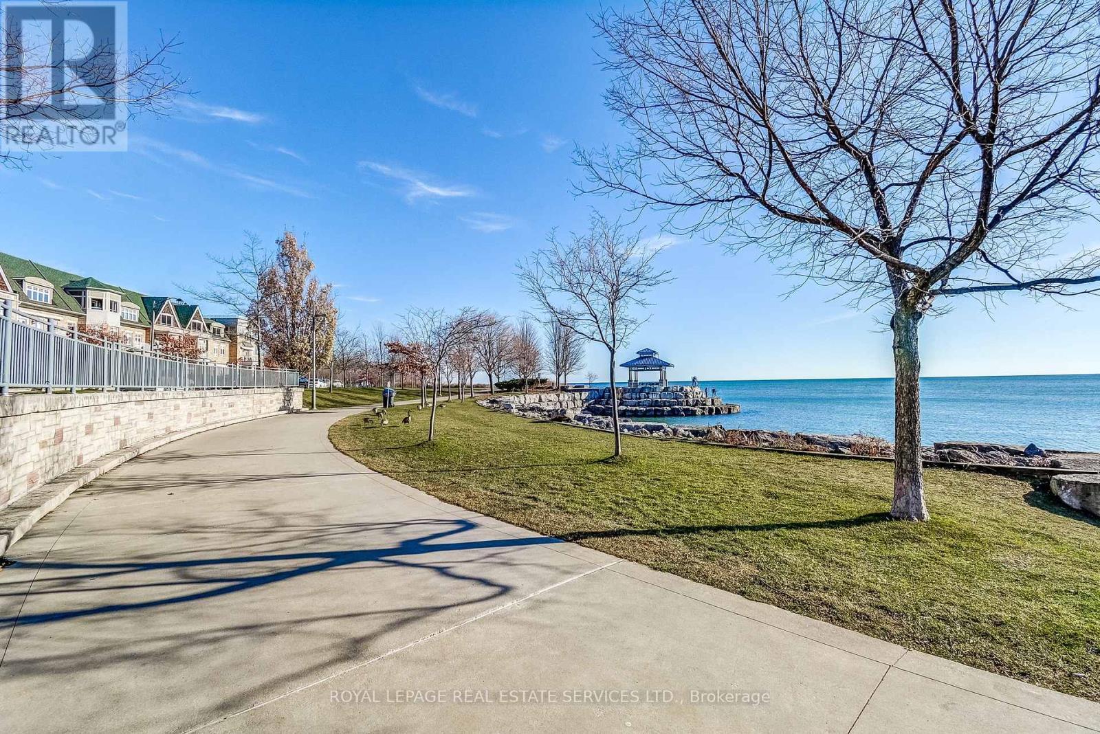 Walking Trails - 208 - 70 Port Street E, Mississauga, ON - Outdoor With Body Of Water With View