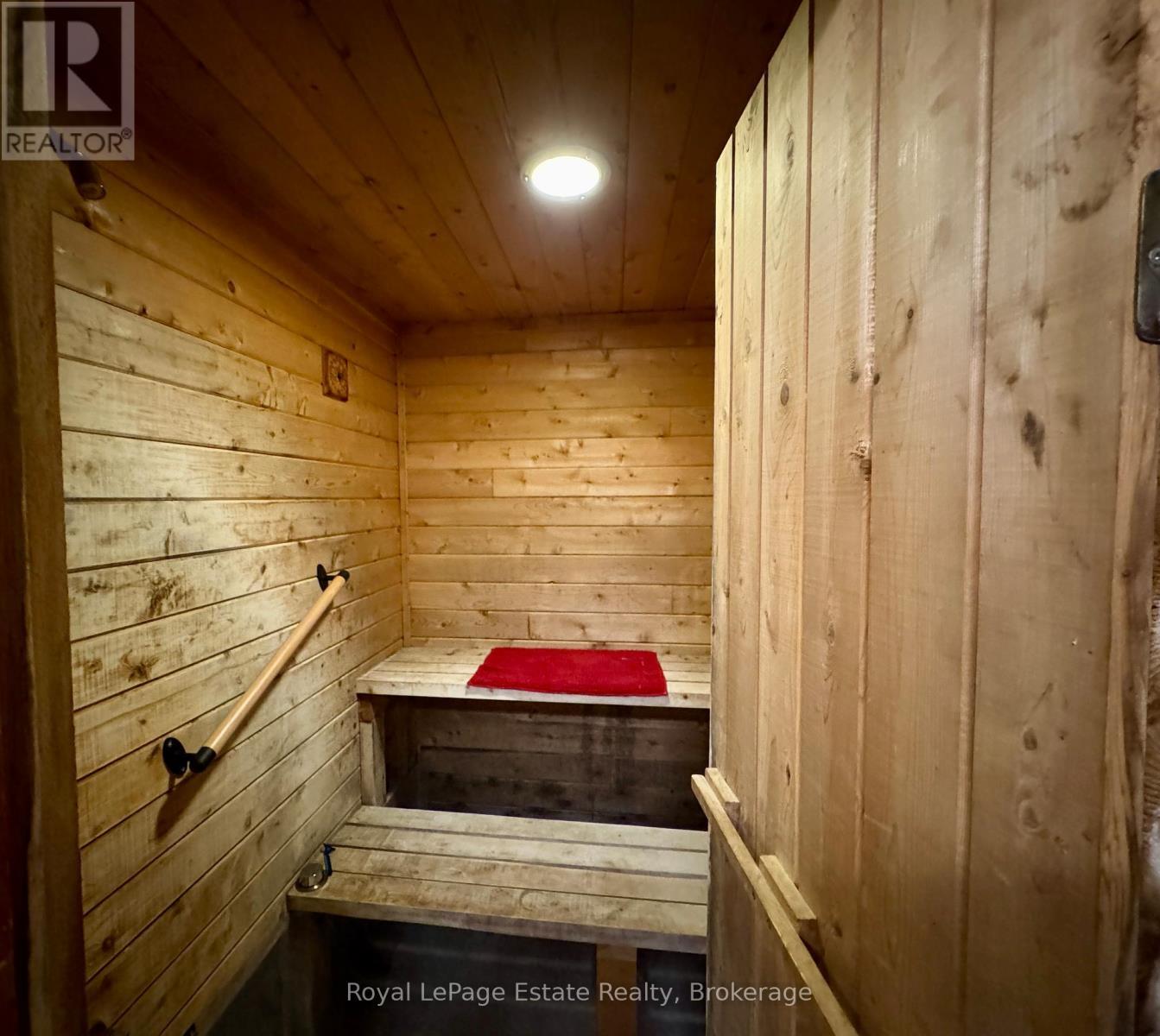 and provides access to the sauna & crawl space - 44 Whitefish Boulevard, South Bruce Peninsula, ON - Indoor Photo Showing Other Room