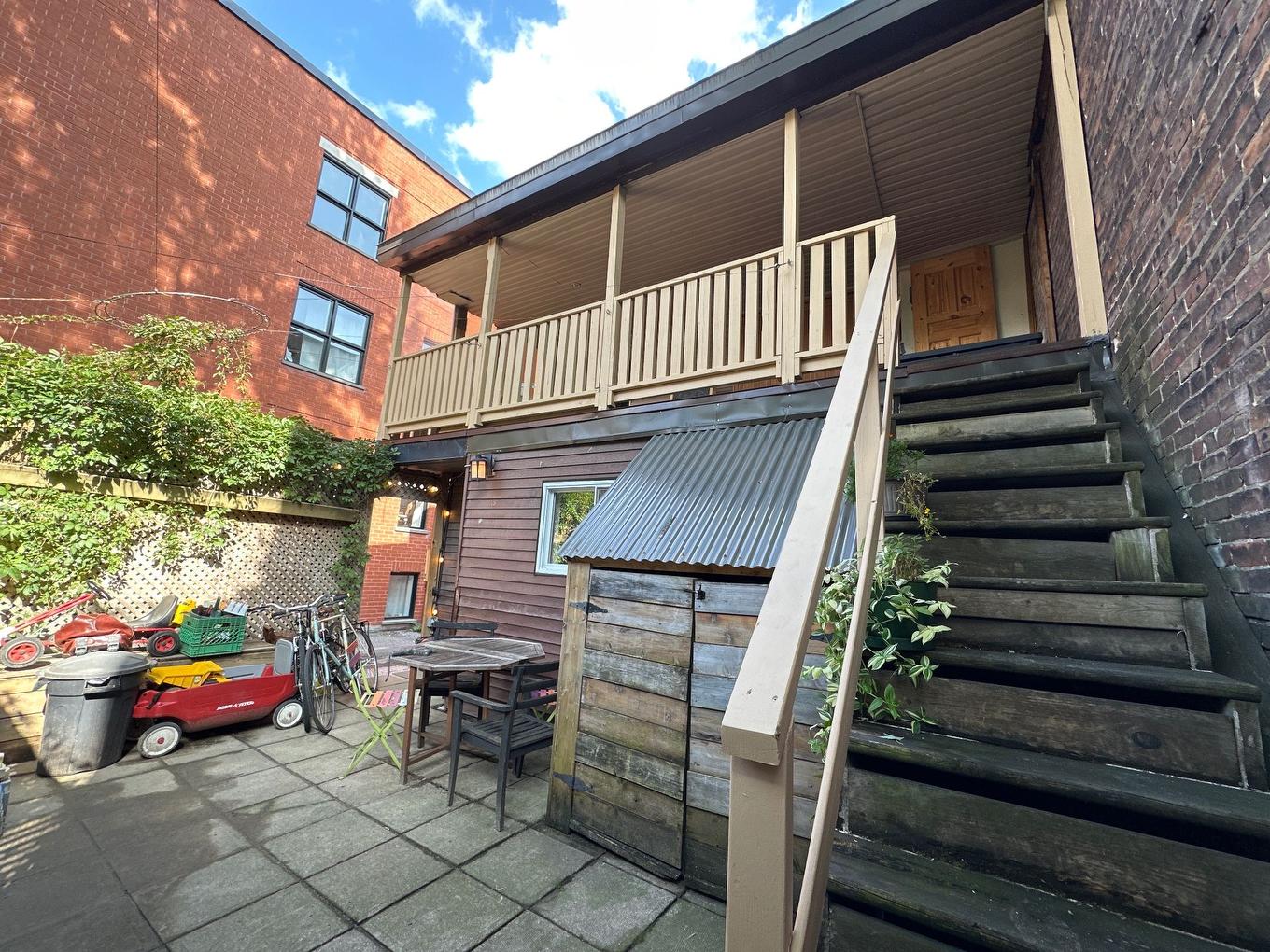 Patio - 919 Av. Duluth E., Montréal (Le Plateau-Mont-Royal), QC - Outdoor With Balcony With Exterior