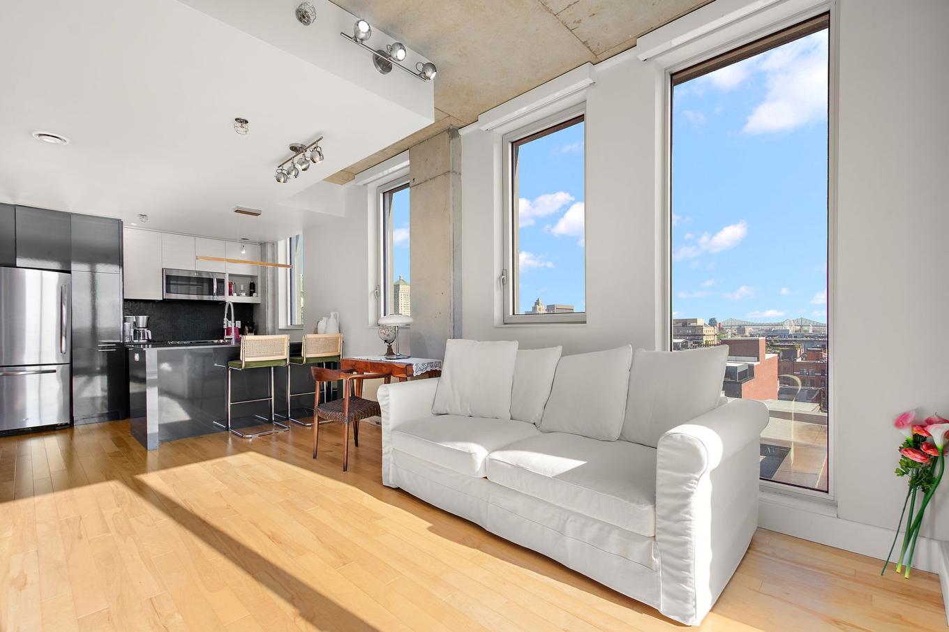 Living room - 1201-888 Rue Wellington, Montréal (Ville-Marie), QC - Indoor