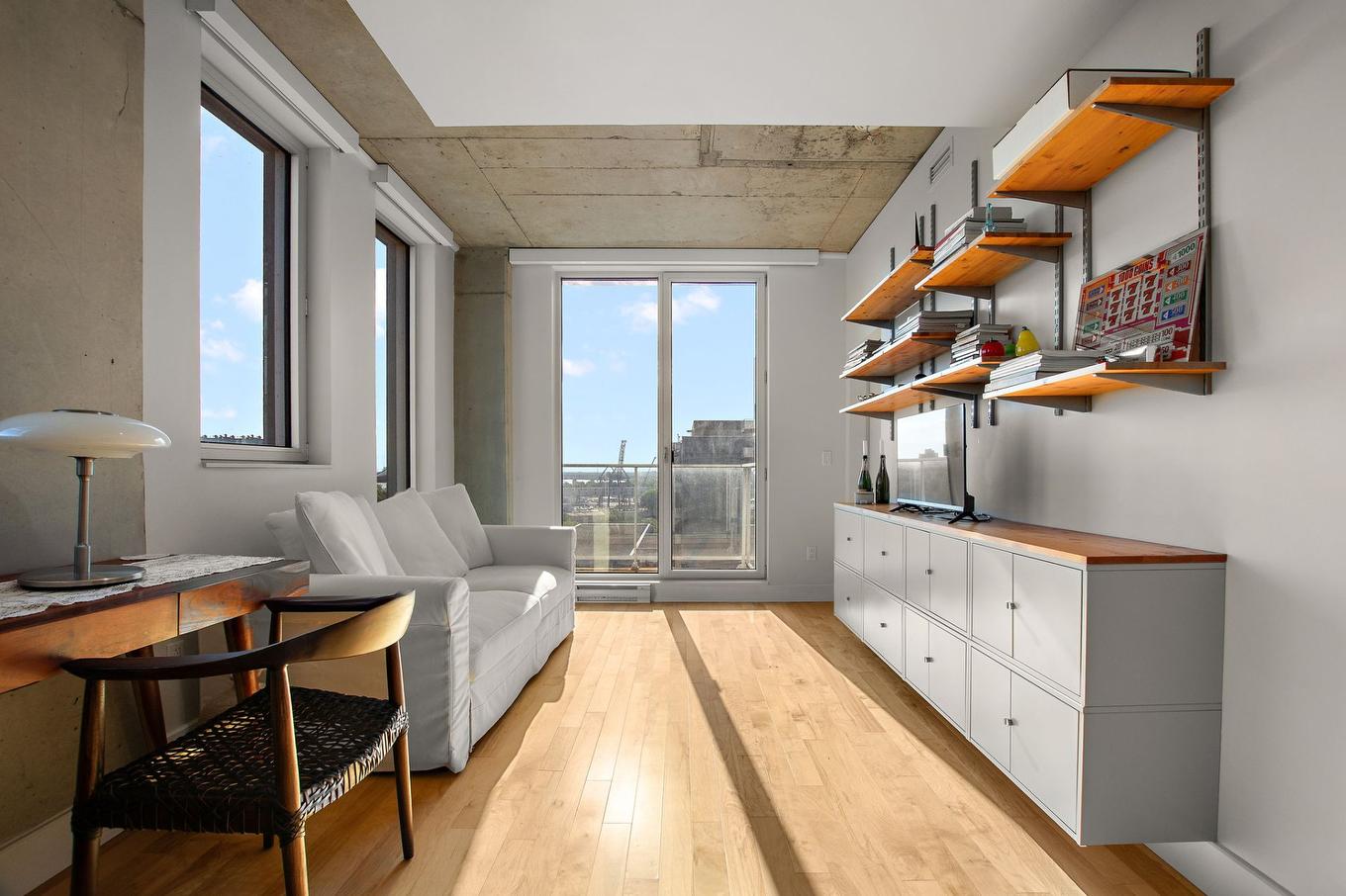 Living room - 1201-888 Rue Wellington, Montréal (Ville-Marie), QC - Indoor