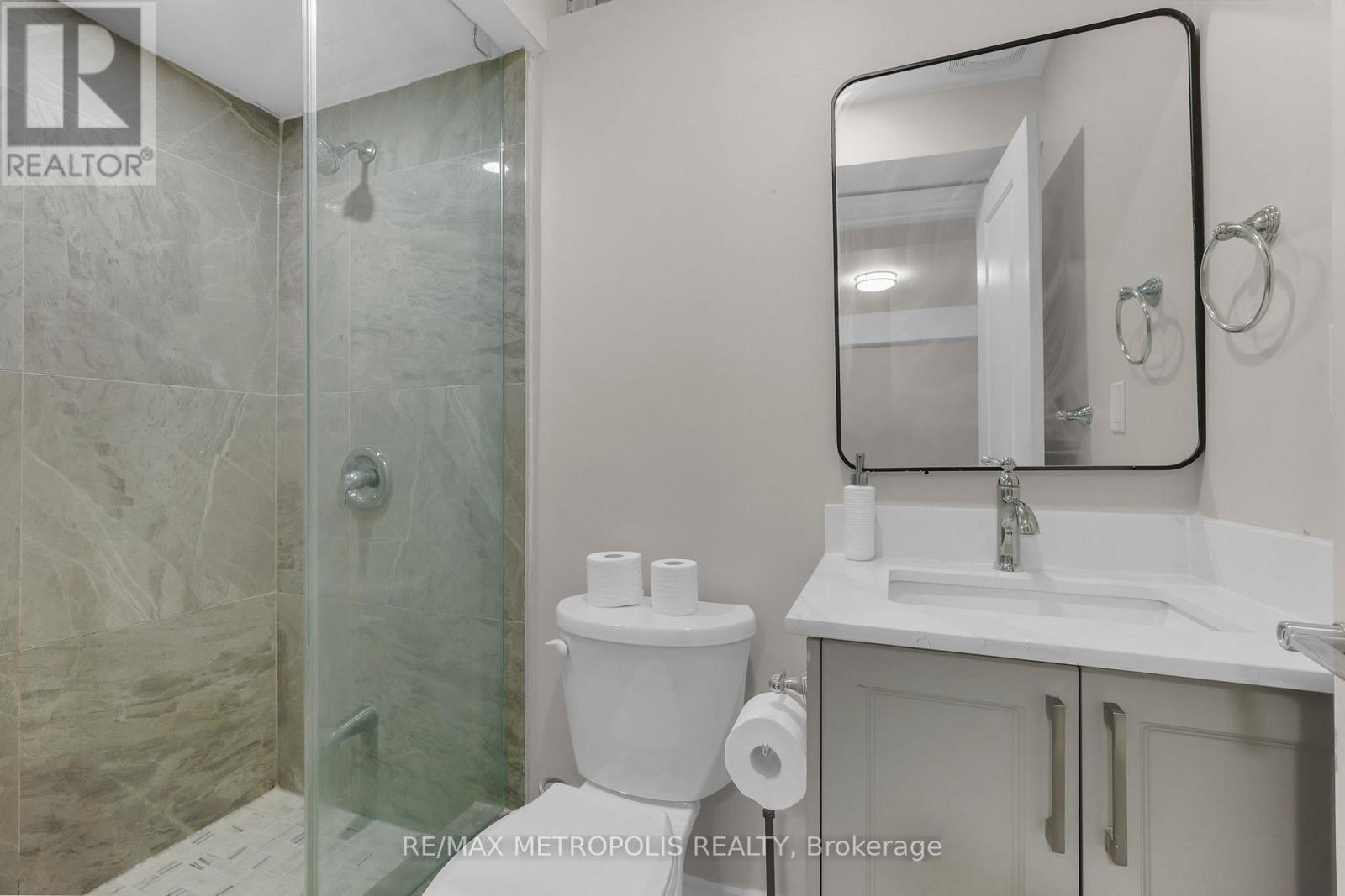 Bsmt - 161 Windfields Farm Drive W, Oshawa, ON - Indoor Photo Showing Bathroom