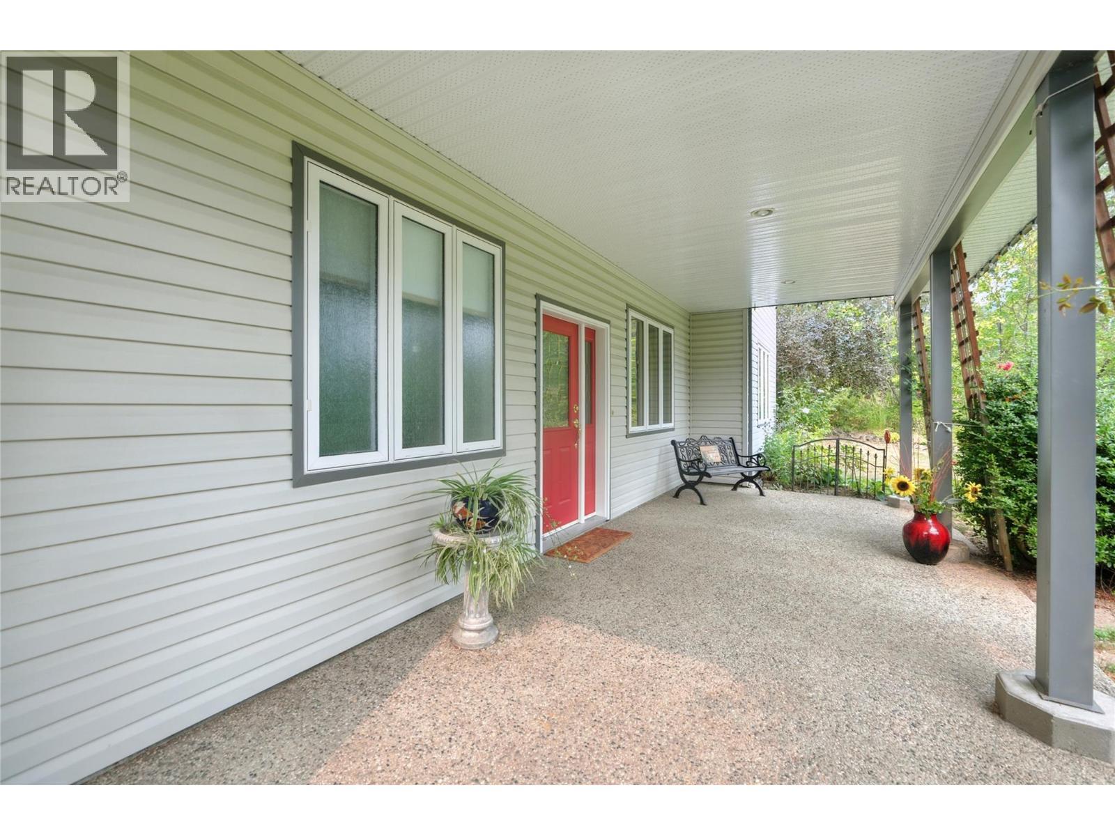 4175 Brown Road, Bonnington, BC - Outdoor With Deck Patio Veranda With Exterior