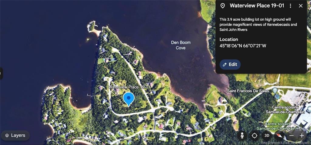 Tbd Waterview Pl, Saint John, NB