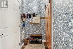 Mudroom entry from garage -