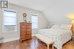 Primary bedroom with Partial waterviews. -