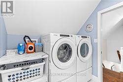 Laundry conveniently located on the second floor -