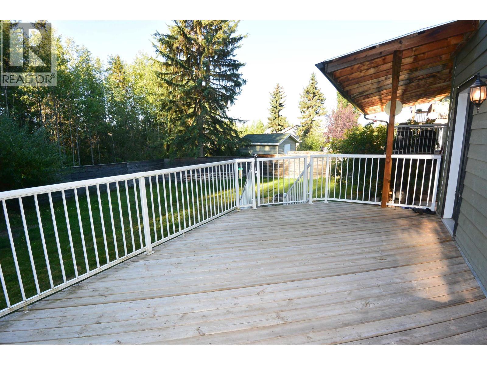 3020 Nadina Way, Houston, BC - Outdoor With Deck Patio Veranda With Exterior