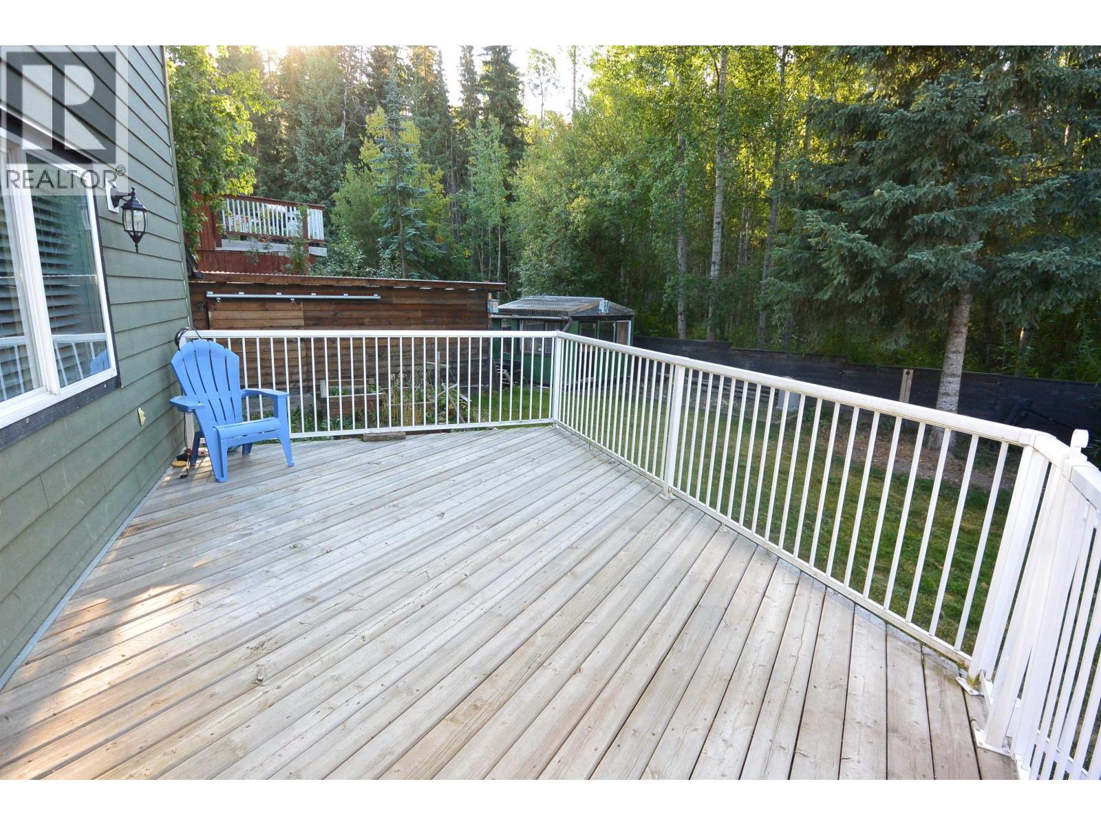 3020 Nadina Way, Houston, BC - Outdoor With Deck Patio Veranda With Exterior
