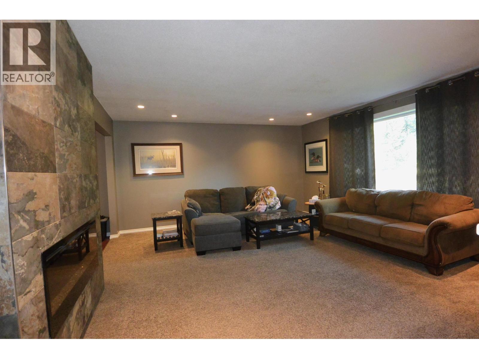 3020 Nadina Way, Houston, BC - Indoor With Fireplace