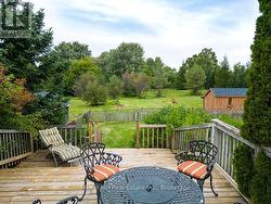 Back inside via back deck -