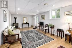 Lower level Family/Rec Room with walk-out to yard -