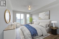 Virtually Staged Bedroom -