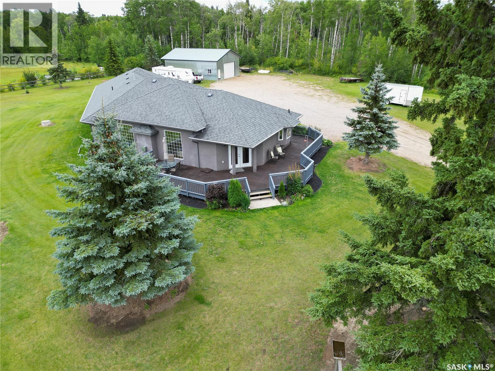 350 Ridgeway Road, Christopher Lake, SK - Outdoor With Deck Patio Veranda