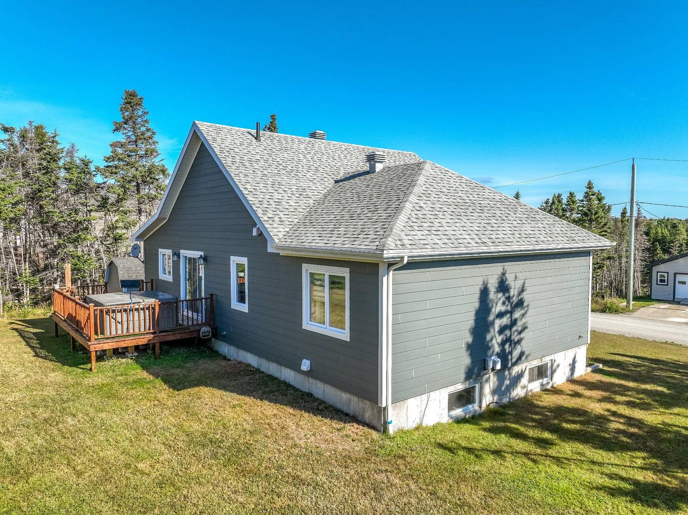 Back facade - 21 Allée Du Versant, Les Îles-De-La-Madeleine, QC - Outdoor With Exterior