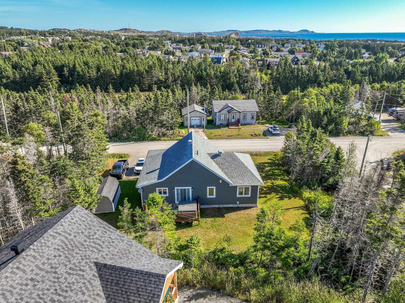 Aerial photo - 21 Allée Du Versant, Les Îles-De-La-Madeleine, QC - Outdoor With View