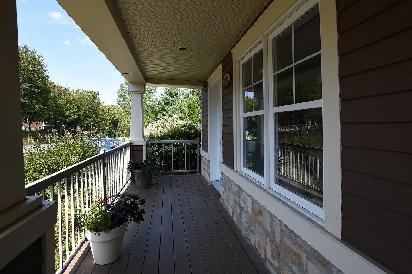 Patio - 270 Ch. De La Pinède, Piedmont, QC - Outdoor With Deck Patio Veranda With Exterior