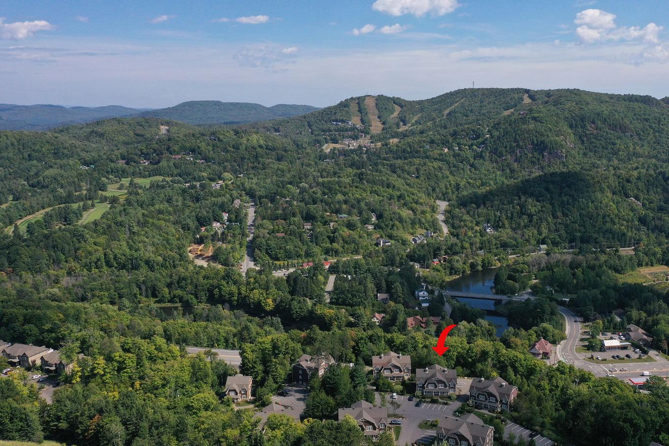 Aerial photo - 270 Ch. De La Pinède, Piedmont, QC - Outdoor With View