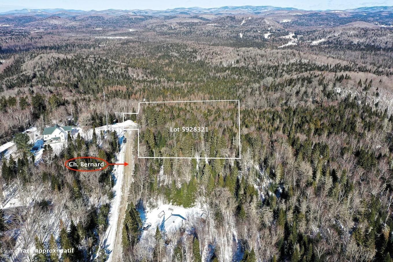 Aerial photo - Ch. Bernard, Sainte-Lucie-Des-Laurentides, QC