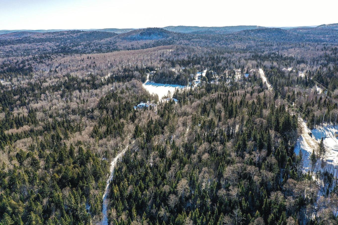 Aerial photo - Ch. Bernard, Sainte-Lucie-Des-Laurentides, QC
