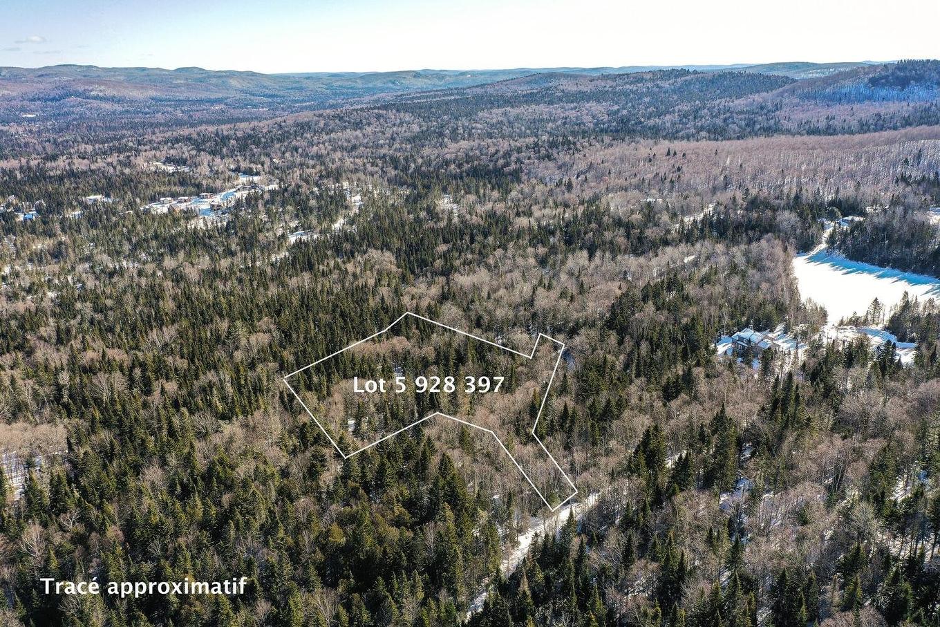 Photo aérienne - Ch. Antoine, Sainte-Lucie-Des-Laurentides, QC