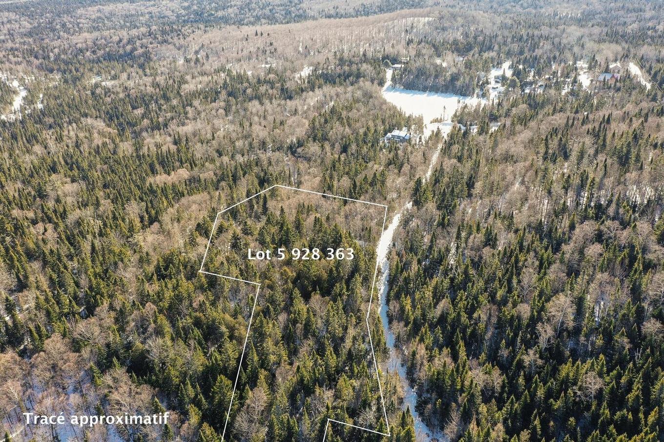 Photo aérienne - Ch. Antoine, Sainte-Lucie-Des-Laurentides, QC
