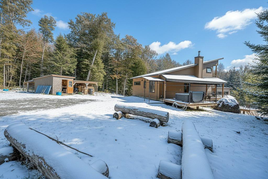 Back facade - 1696 Ch. Chapleau, Nominingue, QC - Outdoor