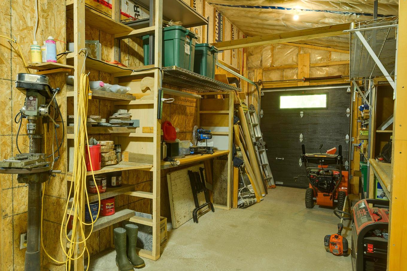 Barn - 1696 Ch. Chapleau, Nominingue, QC - Indoor Photo Showing Basement