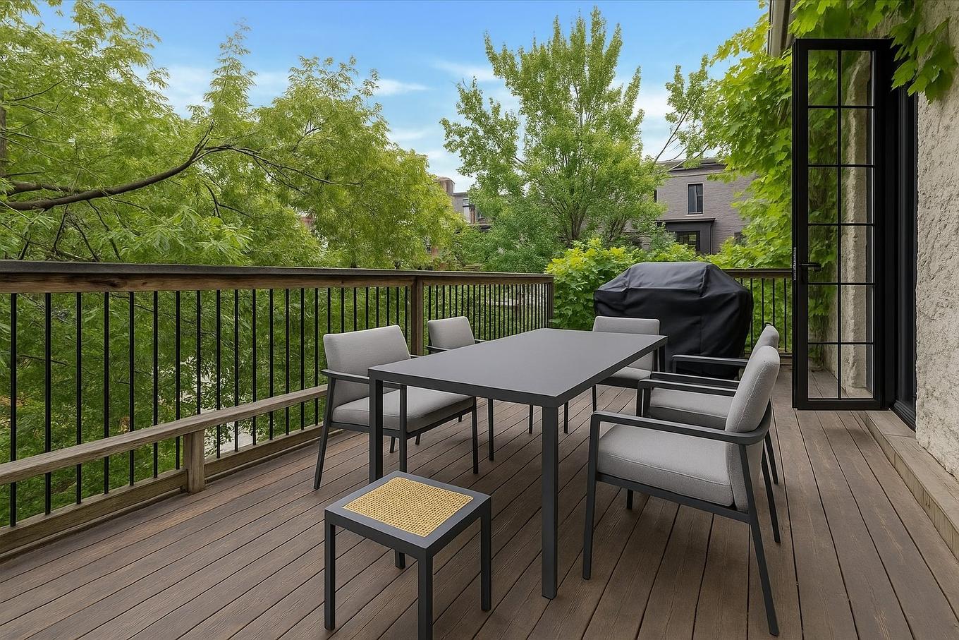 Patio - 1819 Rue Baile, Montréal (Ville-Marie), QC - Outdoor With Deck Patio Veranda With Exterior