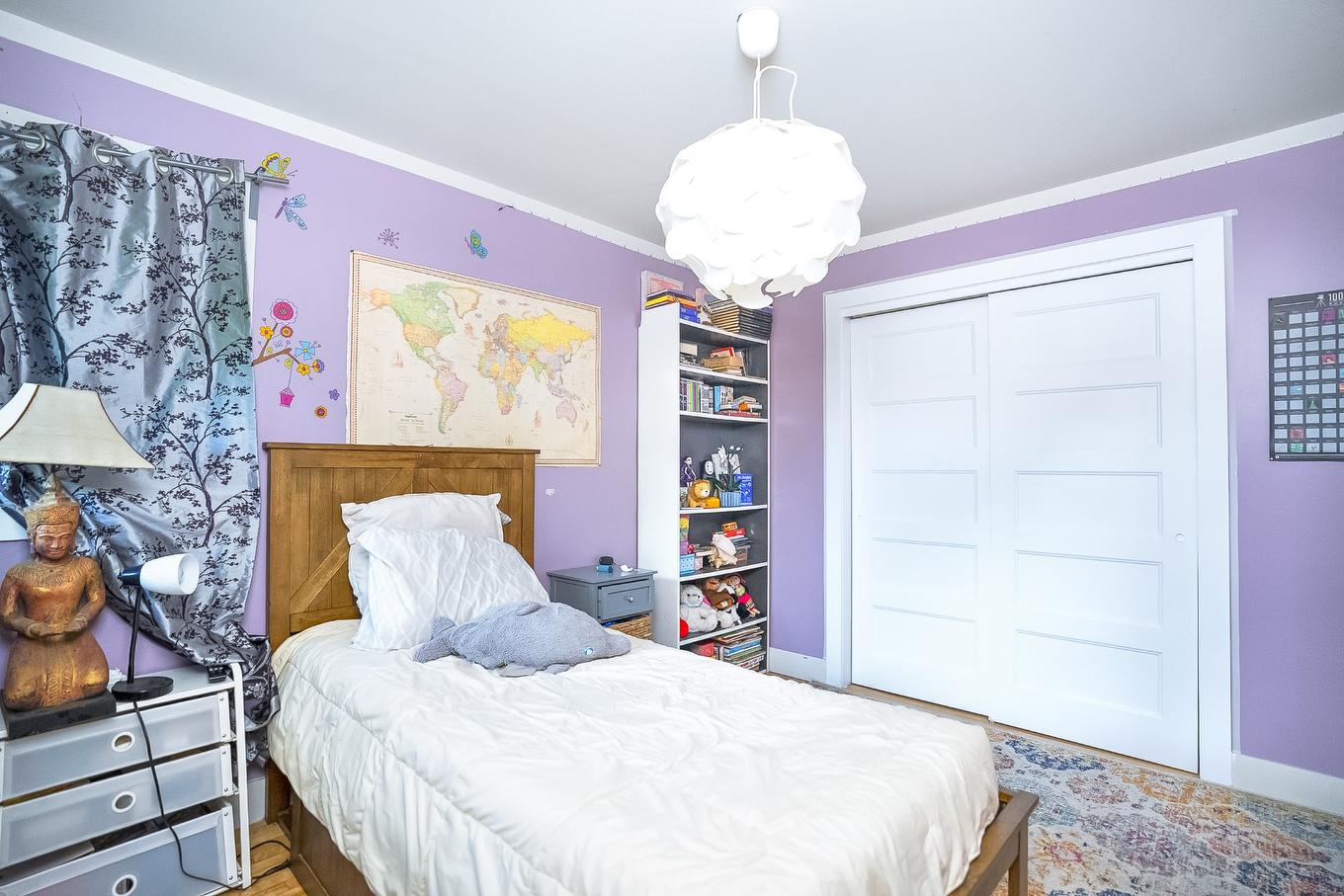 Bedroom - 1-3860 Rue St-Zotique E., Montréal (Rosemont/La Petite-Patrie), QC - Indoor Photo Showing Bedroom