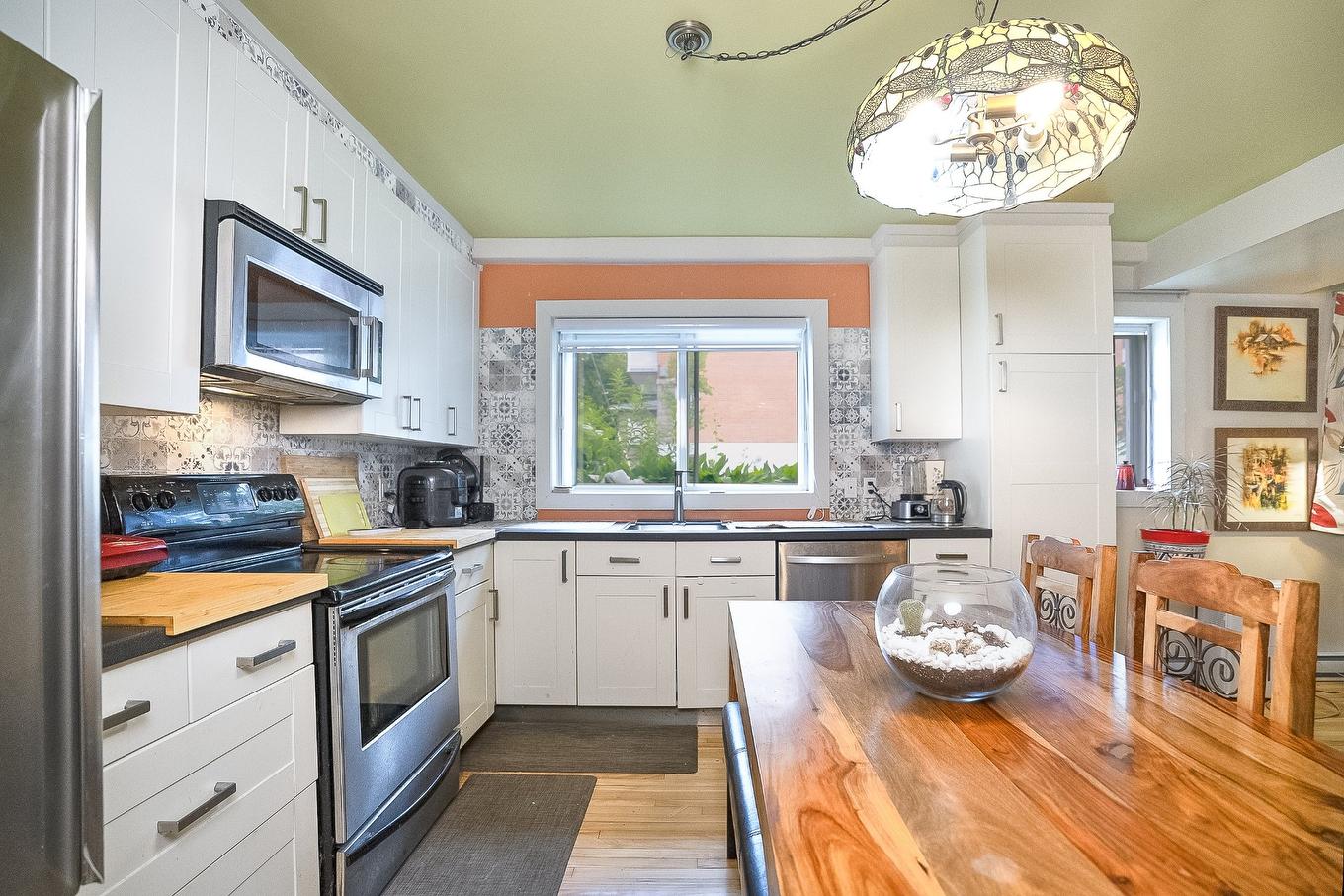 Kitchen - 1-3860 Rue St-Zotique E., Montréal (Rosemont/La Petite-Patrie), QC - Indoor Photo Showing Kitchen