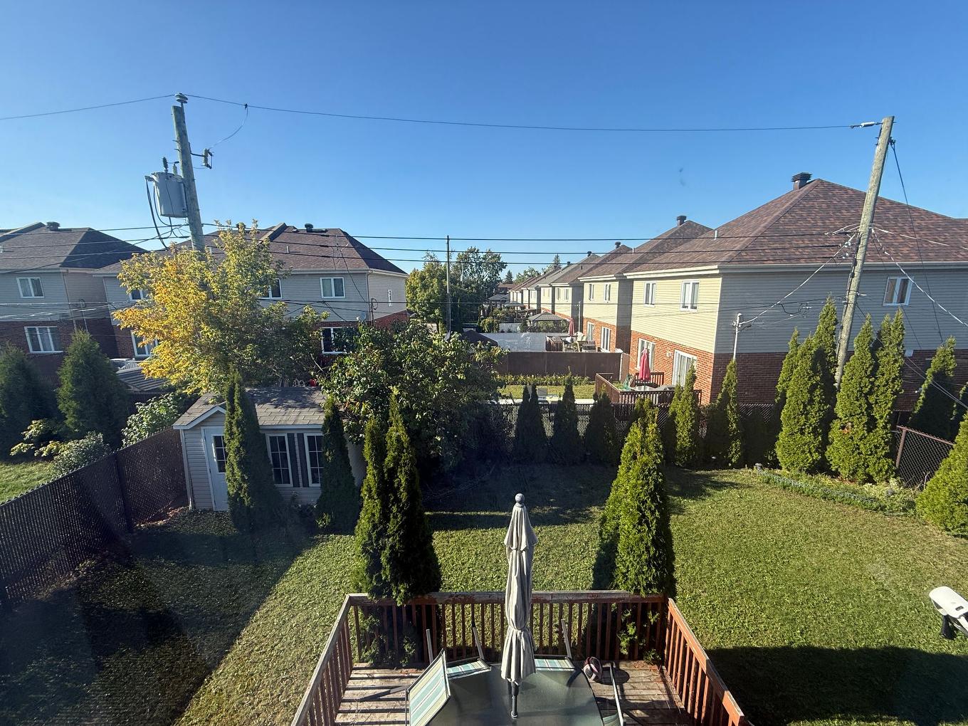 Cour - 4946 Rue Évariste-Chaurette, Montréal (Pierrefonds-Roxboro), QC - Outdoor With Deck Patio Veranda