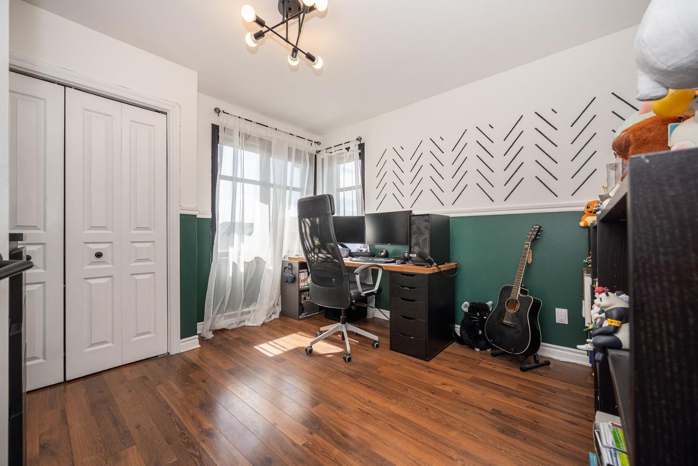 Chambre à coucher - 304-5241 Av. Eliot, Laval (Chomedey), QC - Indoor Photo Showing Office