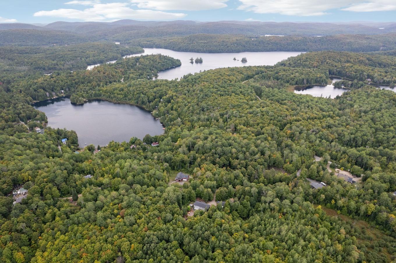 Aerial photo - 24 Ch. Scuvée, Val-Des-Monts, QC - Outdoor With Body Of Water With View
