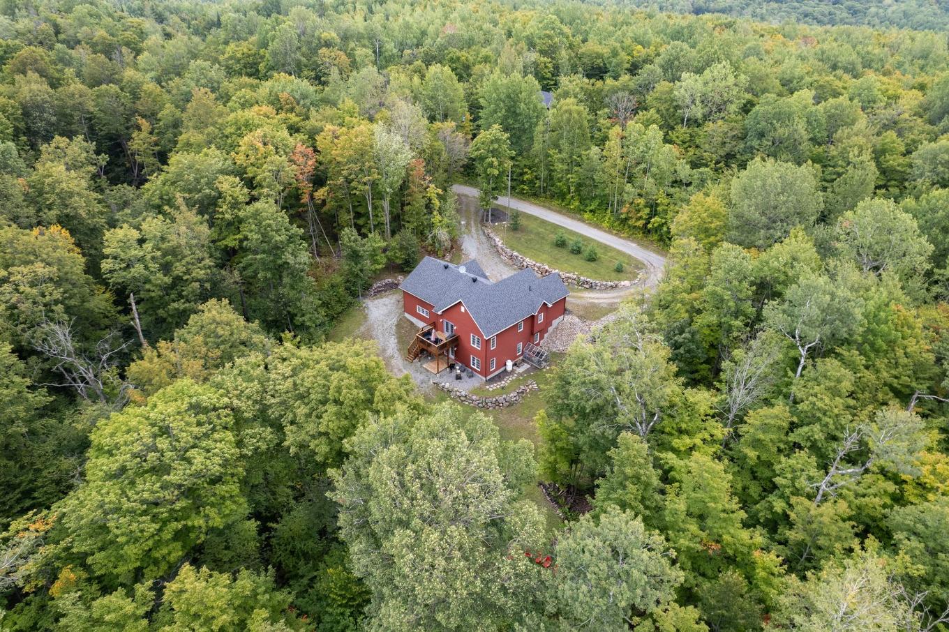Aerial photo - 24 Ch. Scuvée, Val-Des-Monts, QC - Outdoor With View