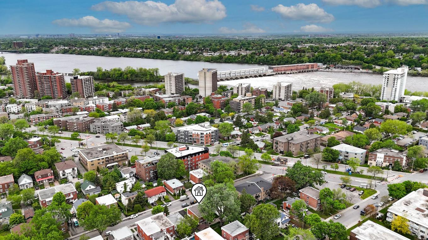 Photo aérienne - 11003 Av. De Belleville, Montréal (Montréal-Nord), QC - Outdoor With View