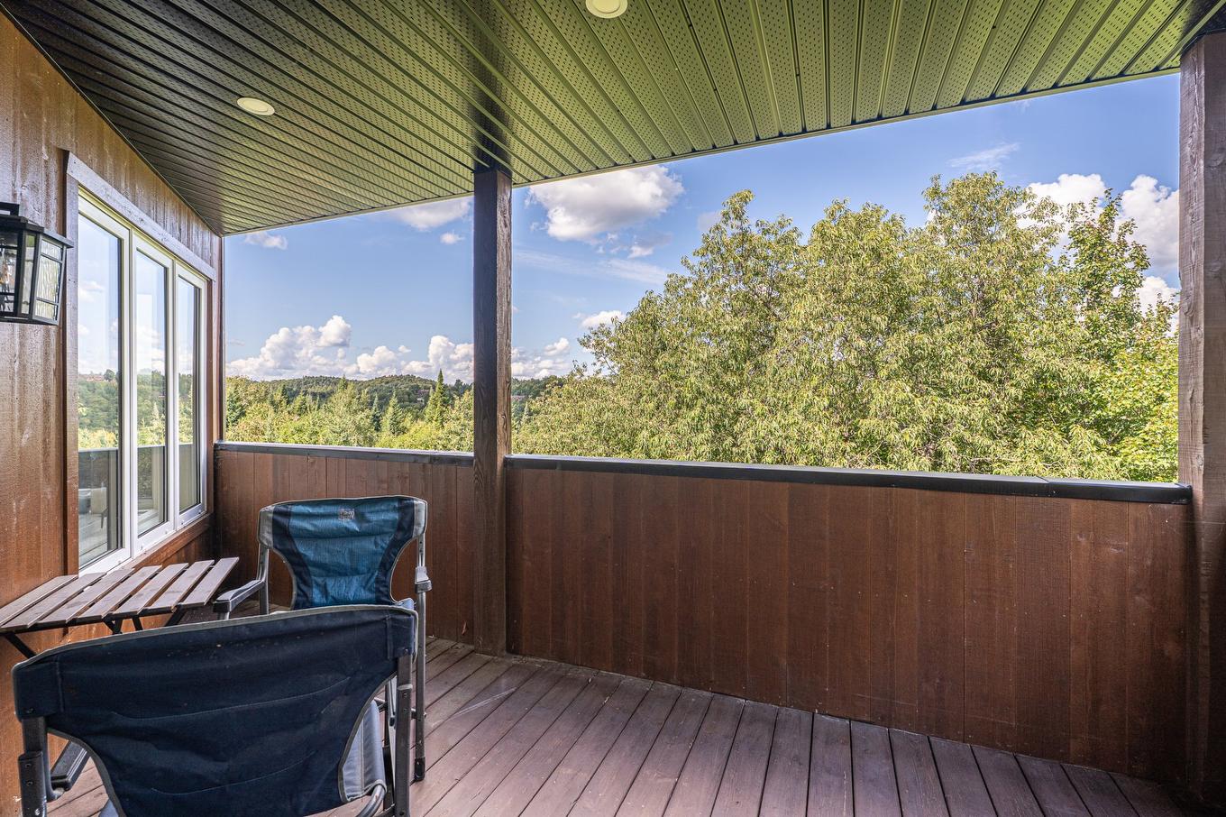 Terrasse - 19 Rue Des Chrysanthèmes, Sainte-Agathe-Des-Monts, QC - Outdoor With Deck Patio Veranda With Exterior