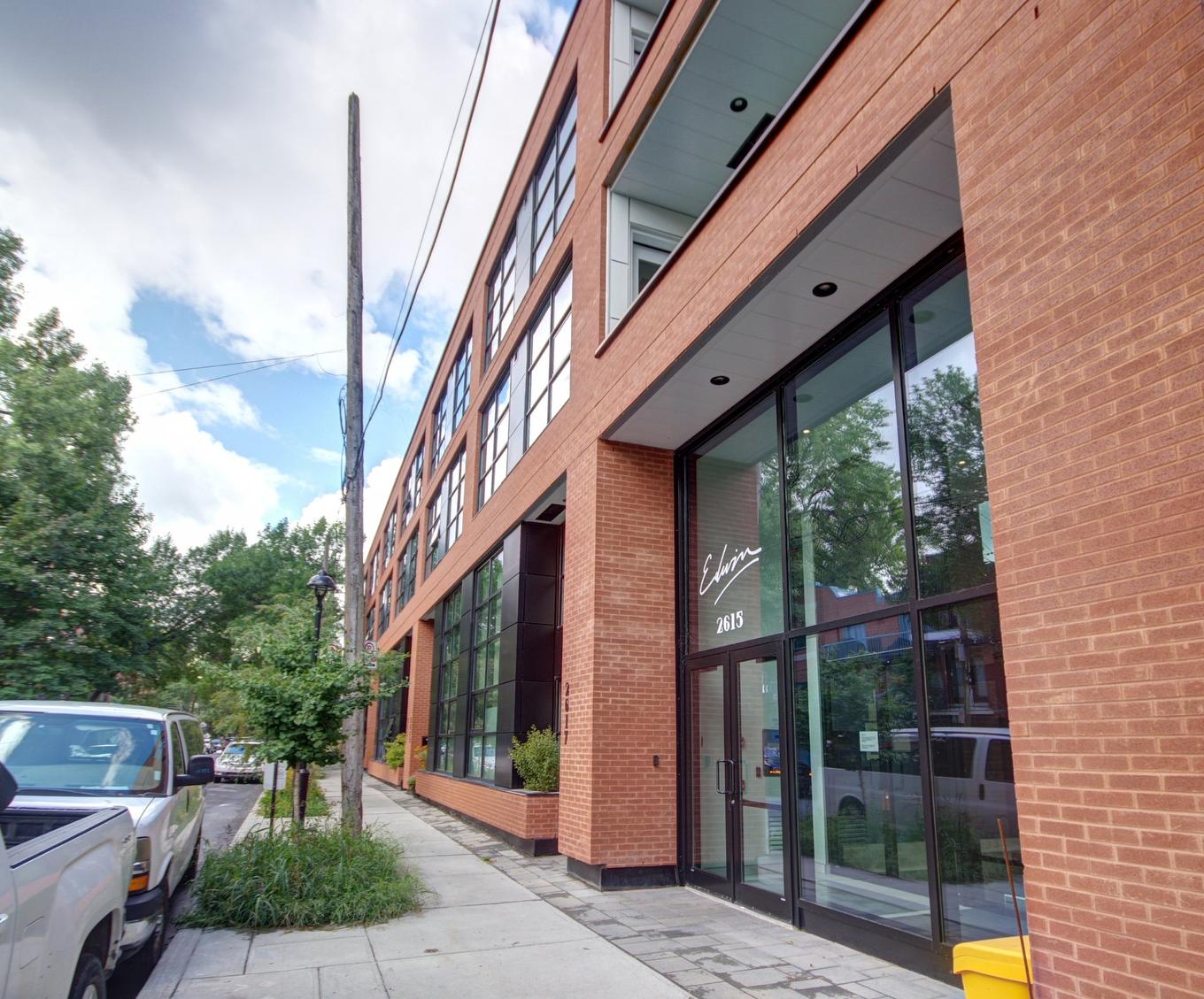 Exterior entrance - A308-2615 Rue Augustin-Cantin, Montréal (Le Sud-Ouest), QC - Outdoor With Balcony With Exterior