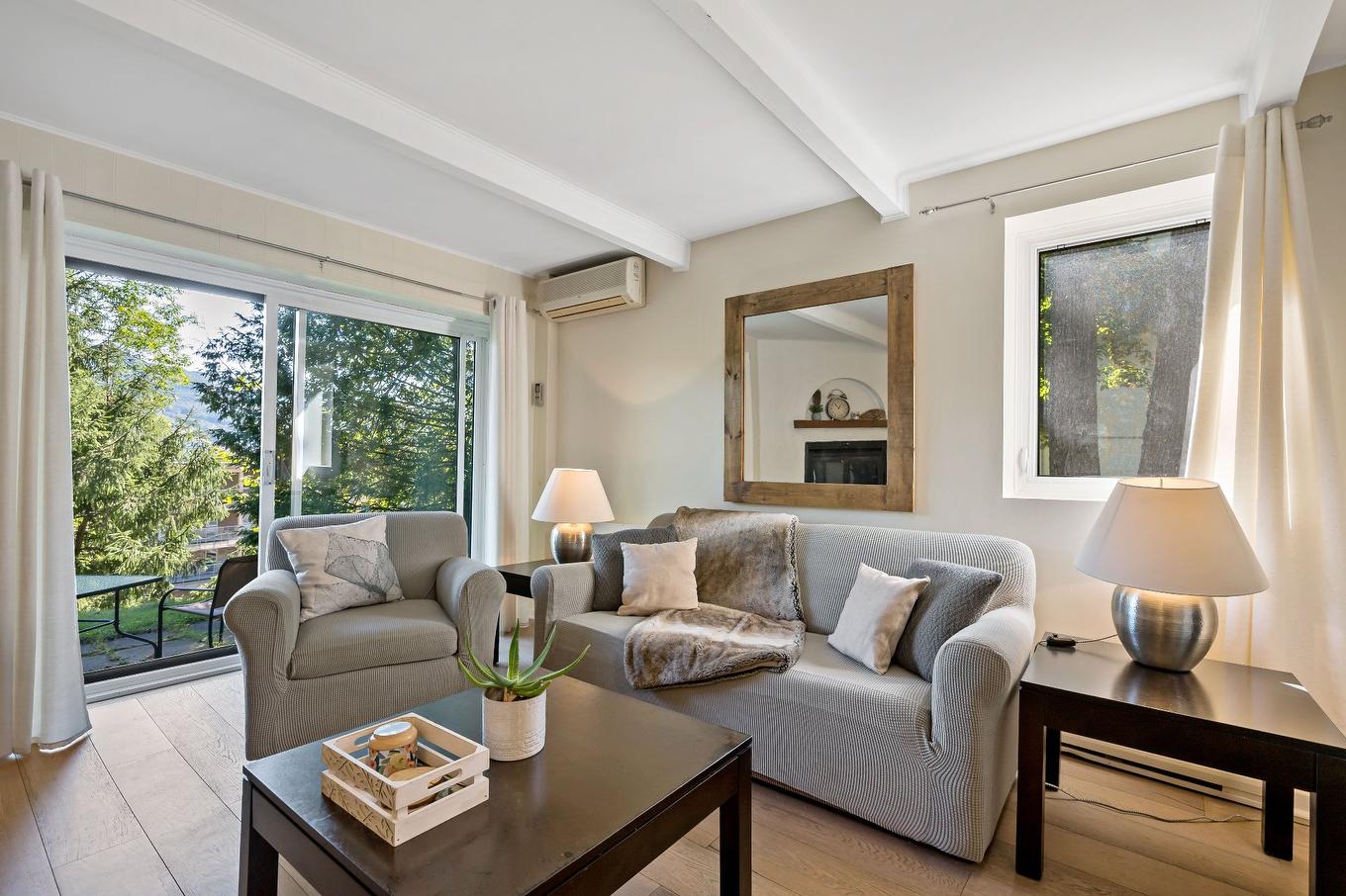 Living room - 420-231 Ch. De Lac-Tremblant-Nord, Mont-Tremblant, QC - Indoor Photo Showing Living Room