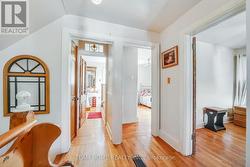 Front door looking in -