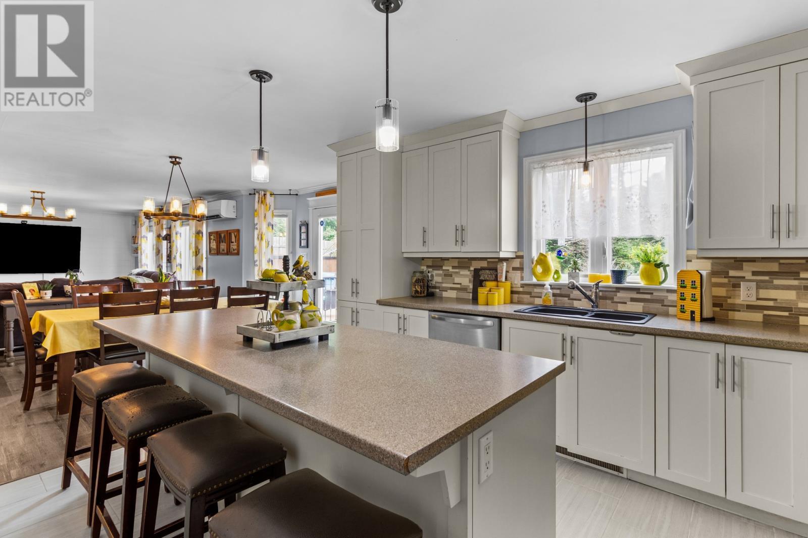 13 Earlston Avenue, Conception Bay South, NL - Indoor Photo Showing Kitchen With Double Sink