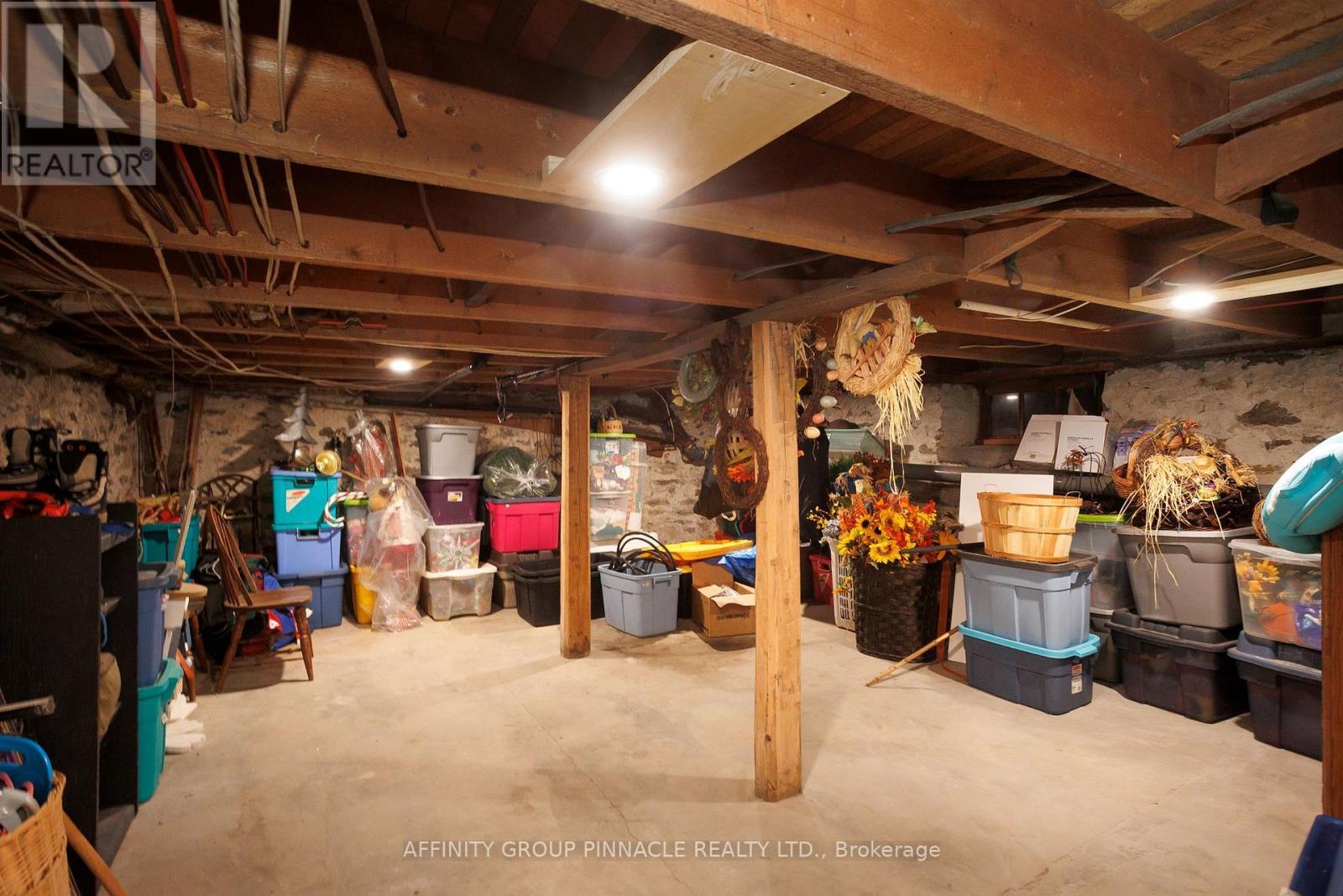 414 Osborne Street, Brock (Beaverton), ON - Indoor Photo Showing Basement