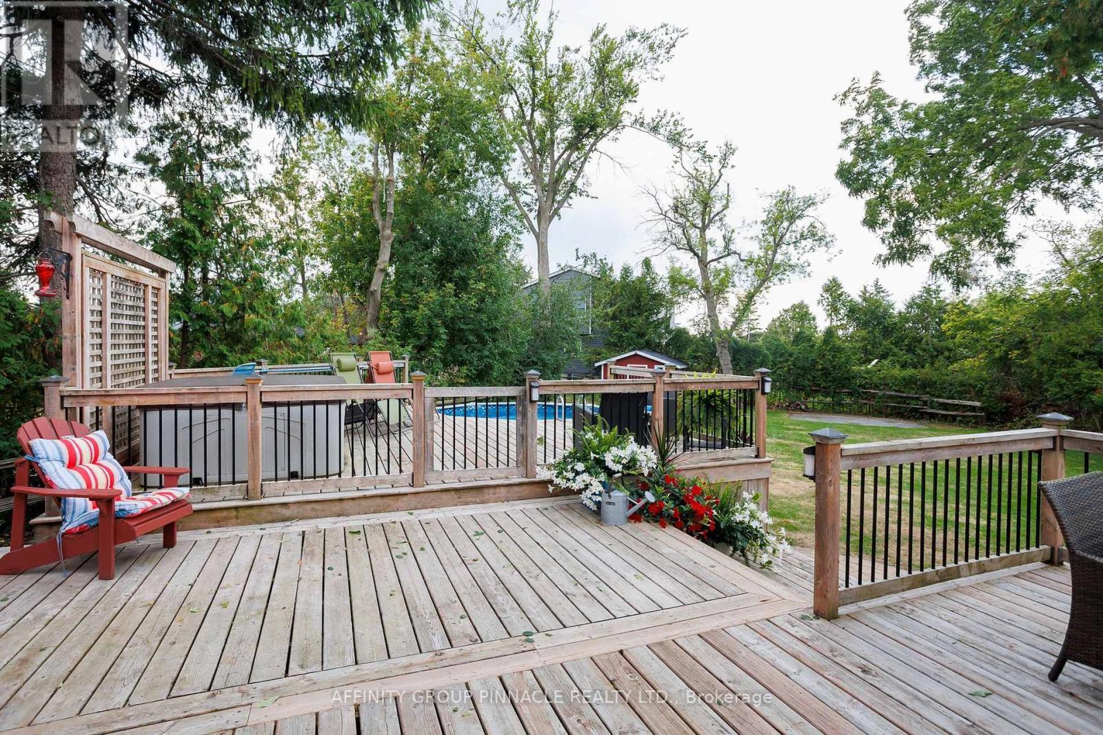 414 Osborne Street, Brock (Beaverton), ON - Outdoor With Deck Patio Veranda With Exterior