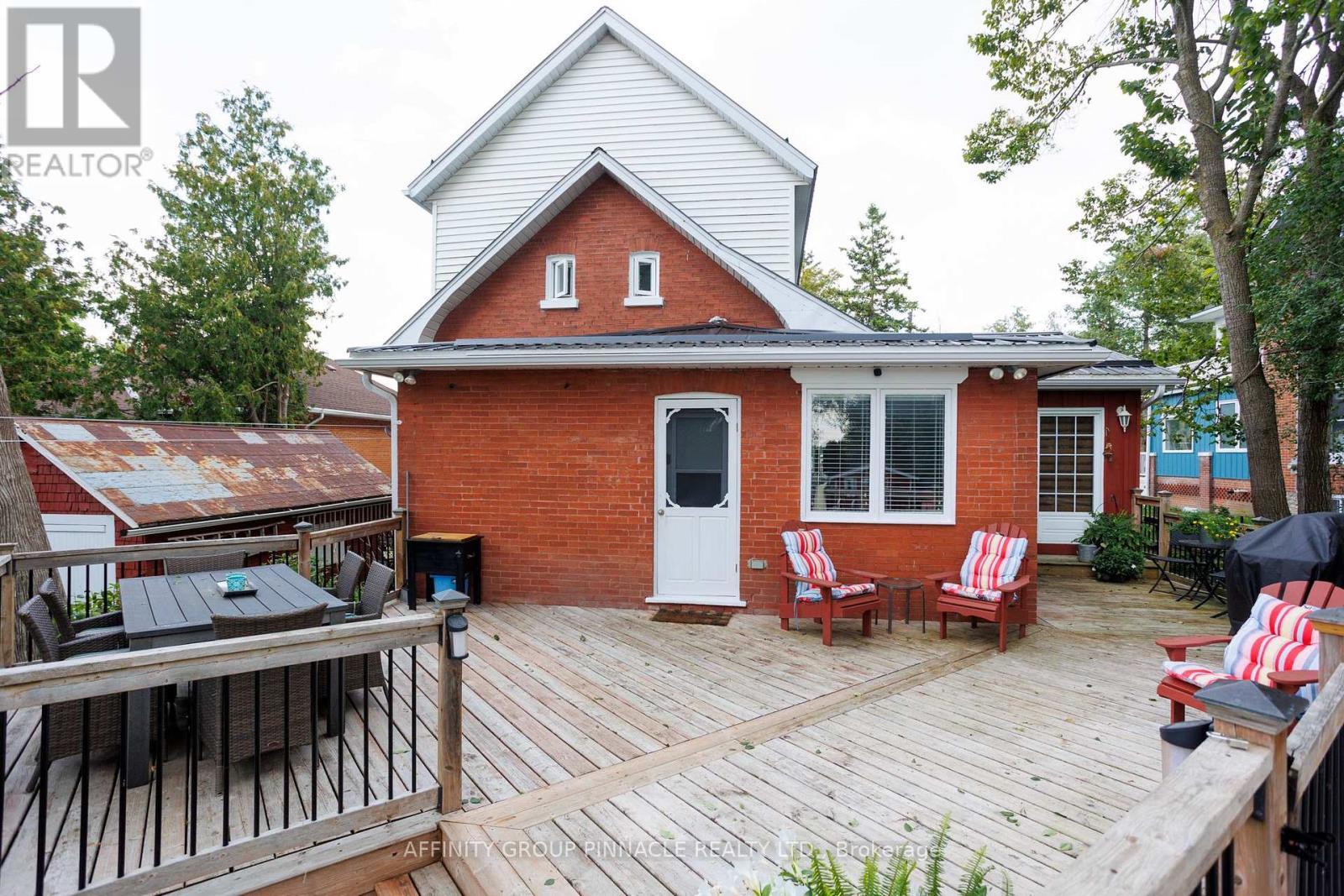 414 Osborne Street, Brock (Beaverton), ON - Outdoor With Deck Patio Veranda With Exterior