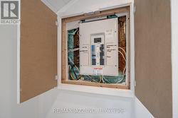 New 100 amp electrical panel breakers. -