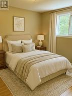 Primary bedroom (virtually staged) -