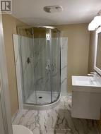 Updated lower bathroom -