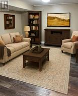 Virtual stage of rec room (alternate style) -